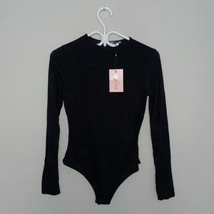 NWT Missguided Petite Longsleeve Bodysuit